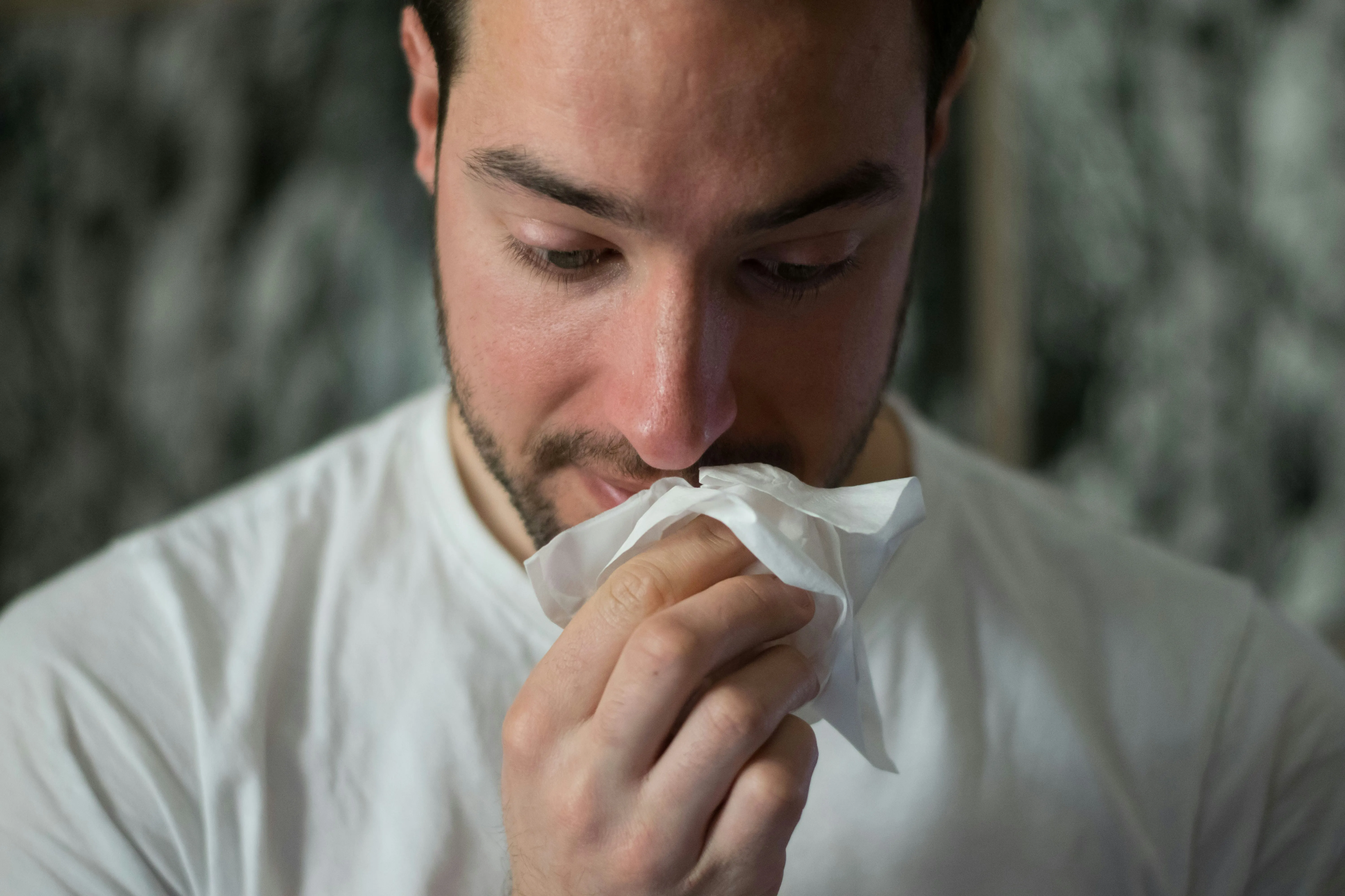you wake up with a stuffy nose
